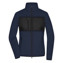 Bluza Damska Slim Polarowa JN1311 - Navy & Black