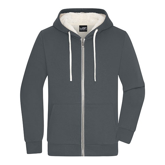 Męska kurtka dwuwarstwowa z kapturem JN1320 - Graphite & Nature