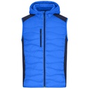 Kamizelka Męska Hybrydowa Ocieplana JN1328 - Blue & Navy