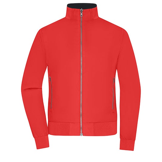 Bluza Dwustronna Zapinana JN1335 - Red & Black