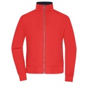 Bluza Dwustronna Zapinana JN1335 - Red & Black