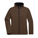 Damska Kurtka Softshellowa Slim JN137 - Brown