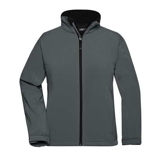 Damska Kurtka Softshellowa Slim JN137 - Carbon