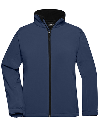 Damska Kurtka Softshellowa Slim JN137 - Navy