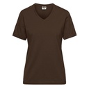 T-shirt Damski Roboczy Slim JN1807 - Brown