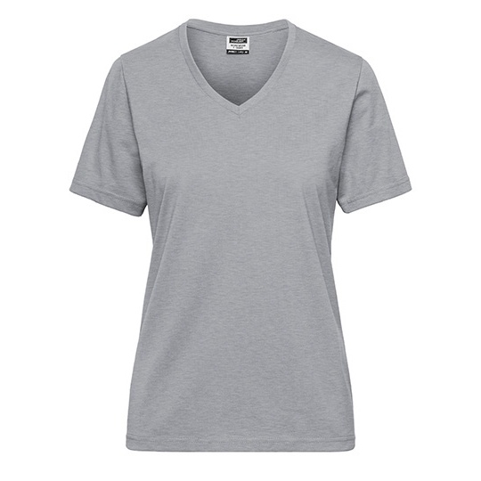 T-shirt Damski Roboczy Slim JN1807 - Grey Heather