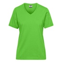 T-shirt Damski Roboczy Slim JN1807 - Lime Green