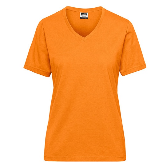 T-shirt Damski Roboczy Slim JN1807 - Orange