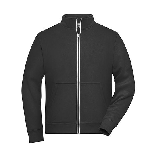 Kurtka Meska Rozpinana Dwuwarstwowa JN1810 - Black