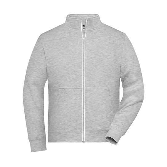 Kurtka Meska Rozpinana Dwuwarstwowa JN1810 - Grey Heather