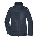 Kurtka Hybrydowa Damska Softshell Pikowana JN1819 - Carbon & Carbon
