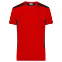 Koszulka Męska Sportowa Funkcyjna Oddychająca JN1824 - Red & Black