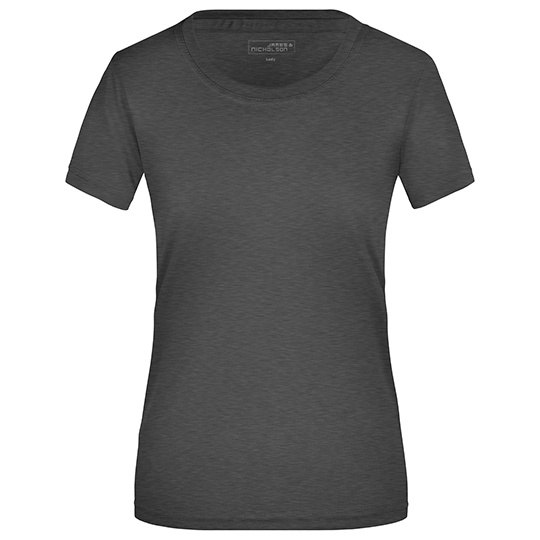 Damska koszulka sportowa Slim JN357 - Dark Melange