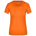 Koszulka Damska Sportowa Odprowadzajaca Wilgoc JN357 - Orange