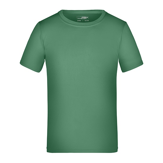 Dziecięca Koszulka Sportowa Odprowadzająca Wilgoć JN358K - Green