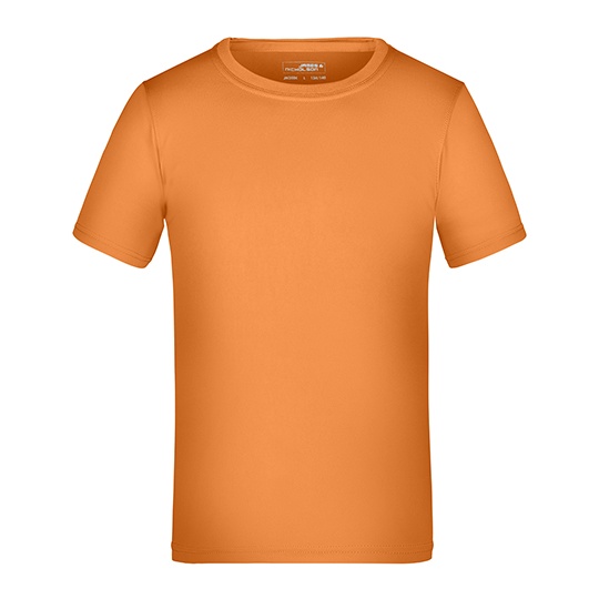 Dziecieca Koszulka Sportowa Odprowadzajaca Wilgoc JN358K - Orange