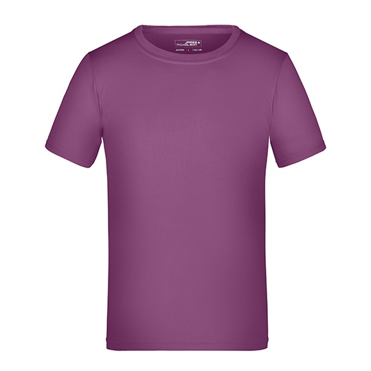 Dziecieca Koszulka Sportowa Odprowadzajaca Wilgoc JN358K - Purple