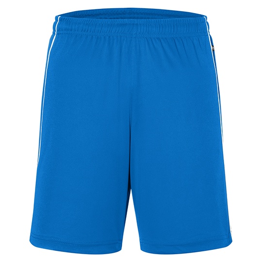 Spodenki Sportowe Klasyczne Z Lampasami JN387 - Royal & White
