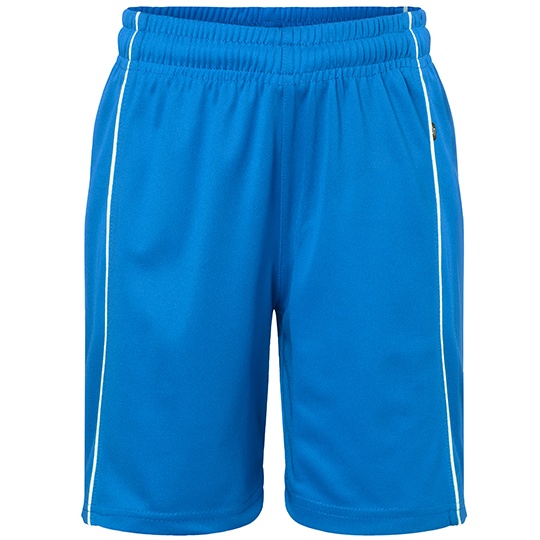 Spodenki Dzieciece Klasyczne Sportowe JN387K - Royal & White