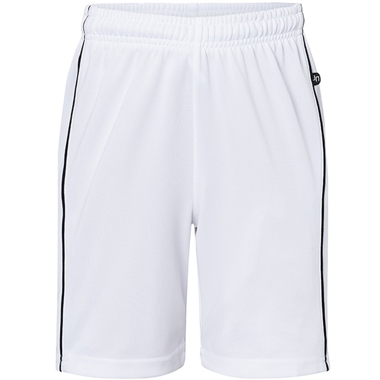 Spodenki sportowe JN387K - White & Black