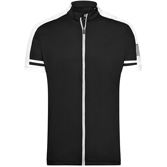 Koszulka Rowerowa Meska Odprowadzajaca Wilgoc JN454 - Black