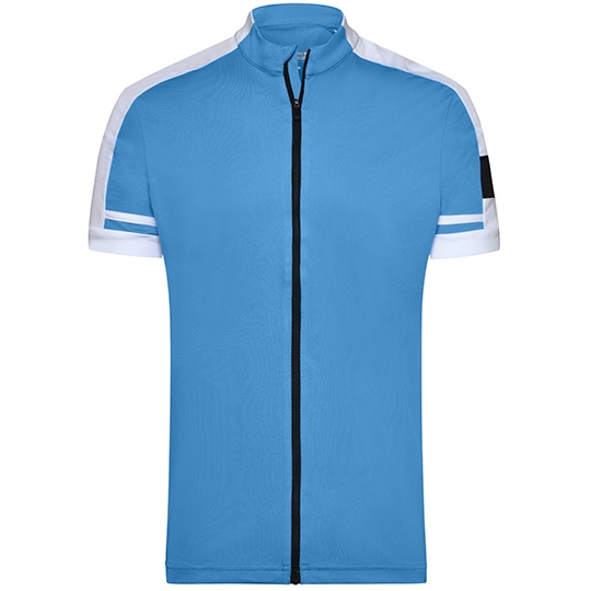 Koszulka Rowerowa Meska Odprowadzajaca Wilgoc JN454 - Cobalt