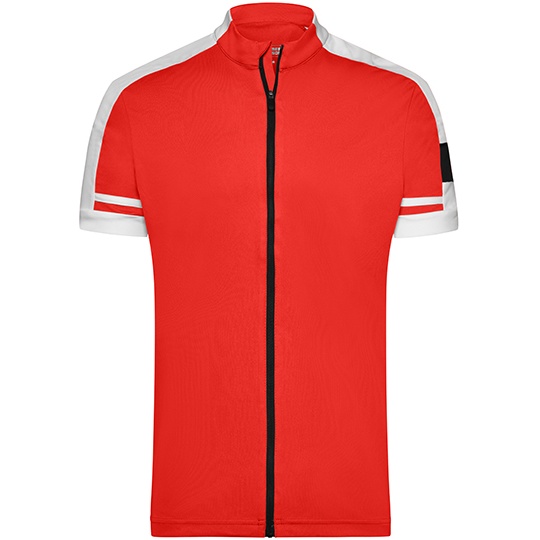 Koszulka Rowerowa Meska Odprowadzajaca Wilgoc JN454 - Red