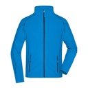 Bluza Polarowa Meska Oddychajaca JN597 - Aqua & Navy