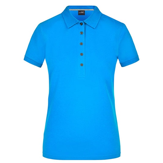 Damska koszulka polo slim JN707 - Regatta Blue