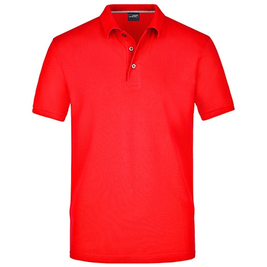 Męska koszulka polo JN708 - Light Red