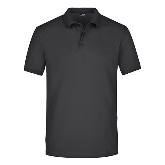 Koszulka Polo Meska Bawelniana Pique JN710 - Black