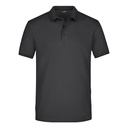 Koszulka Polo Męska Bawełniana Pique JN710 - Black