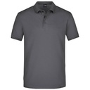 Koszulka Polo Męska Bawełniana Pique JN710 - Graphite (Solid)
