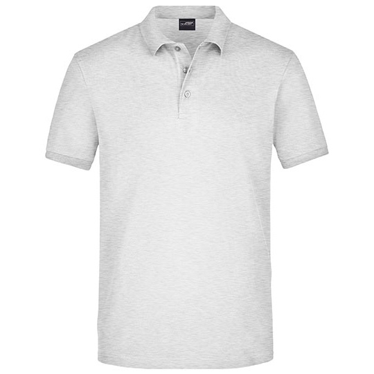 Koszulka Polo Meska Bawelniana Pique JN710 - Grey Heather