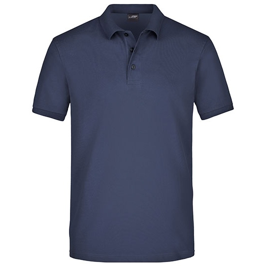Koszulka Polo Meska Bawelniana Pique JN710 - Navy