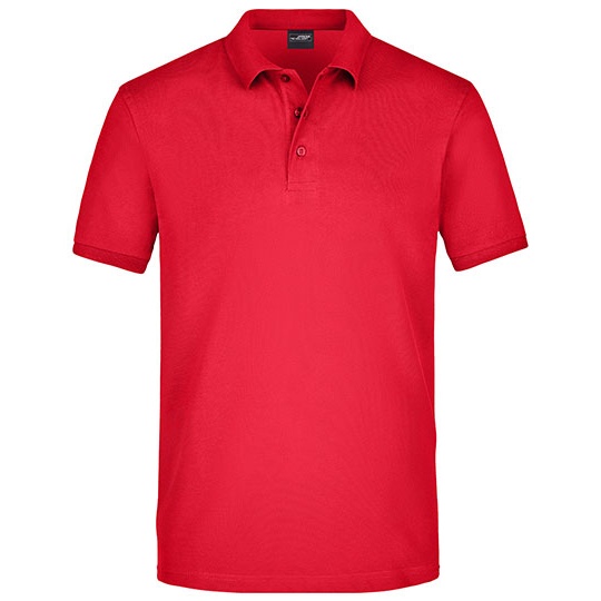 Koszulka Polo Meska Bawelniana Pique JN710 - Red