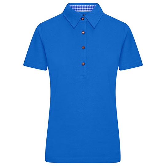 Damskie polo slim JN715 - Royal