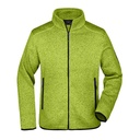 Kurtka Polarowa Slim Melanzowa JN762 - Kiwi Melange & Royal