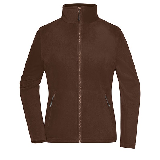 Kurtka Damska Polarowa JN781 - Brown