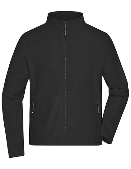 Kurtka Polarowa Meska Antypilingowa JN782 - Black