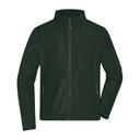 Kurtka Polarowa Męska Antypilingowa JN782 - Dark Green