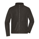 Kurtka Polarowa Męska Antypilingowa JN782 - Dark Grey (Solid)