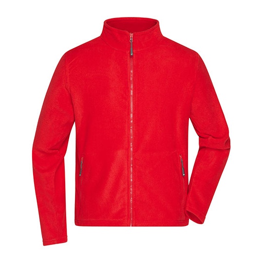Kurtka Polarowa Meska Antypilingowa JN782 - Red