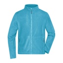 Kurtka Polarowa Męska Antypilingowa JN782 - Turquoise