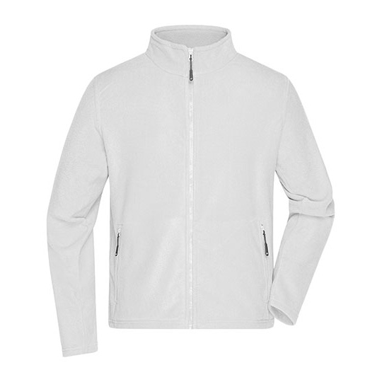 Kurtka Polarowa Meska Antypilingowa JN782 - White