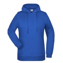 Bluza Damska z Kapturem Bawełniana JN795 - Royal
