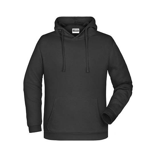 Bluza z Kapturem Klasyczna JN796 - Black
