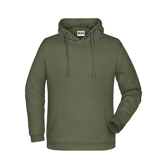Bluza z Kapturem Klasyczna JN796 - Olive