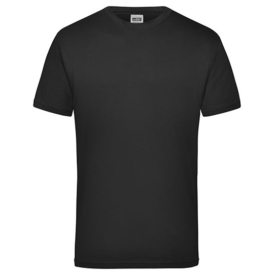 T-shirt Klasyczny Bawelniany JN800 - Black