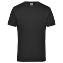 T-shirt Klasyczny Bawelniany JN800 - Black